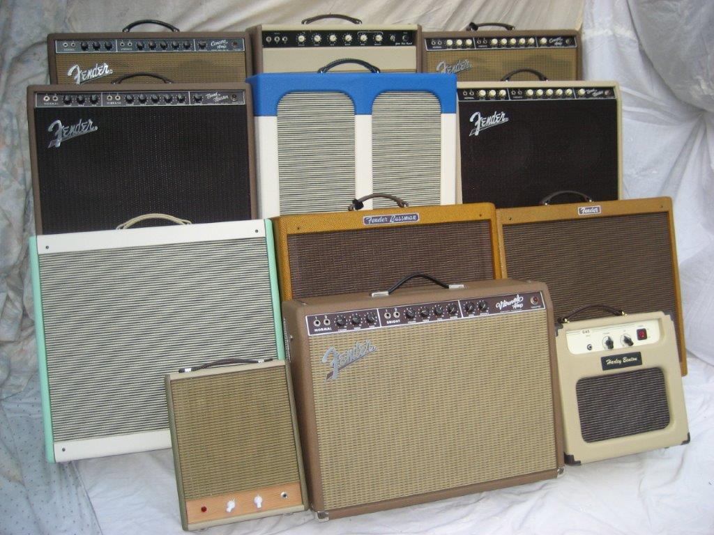 Tim's classic amps collection